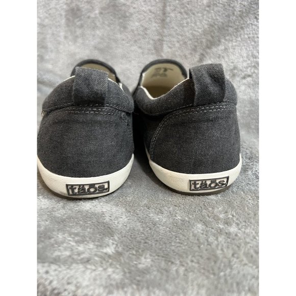 Taos Dandy Shoes Women's 7.5 Gray Charcoal Low Slip On Casual Comfort Sneakers - Picture 5 of 7